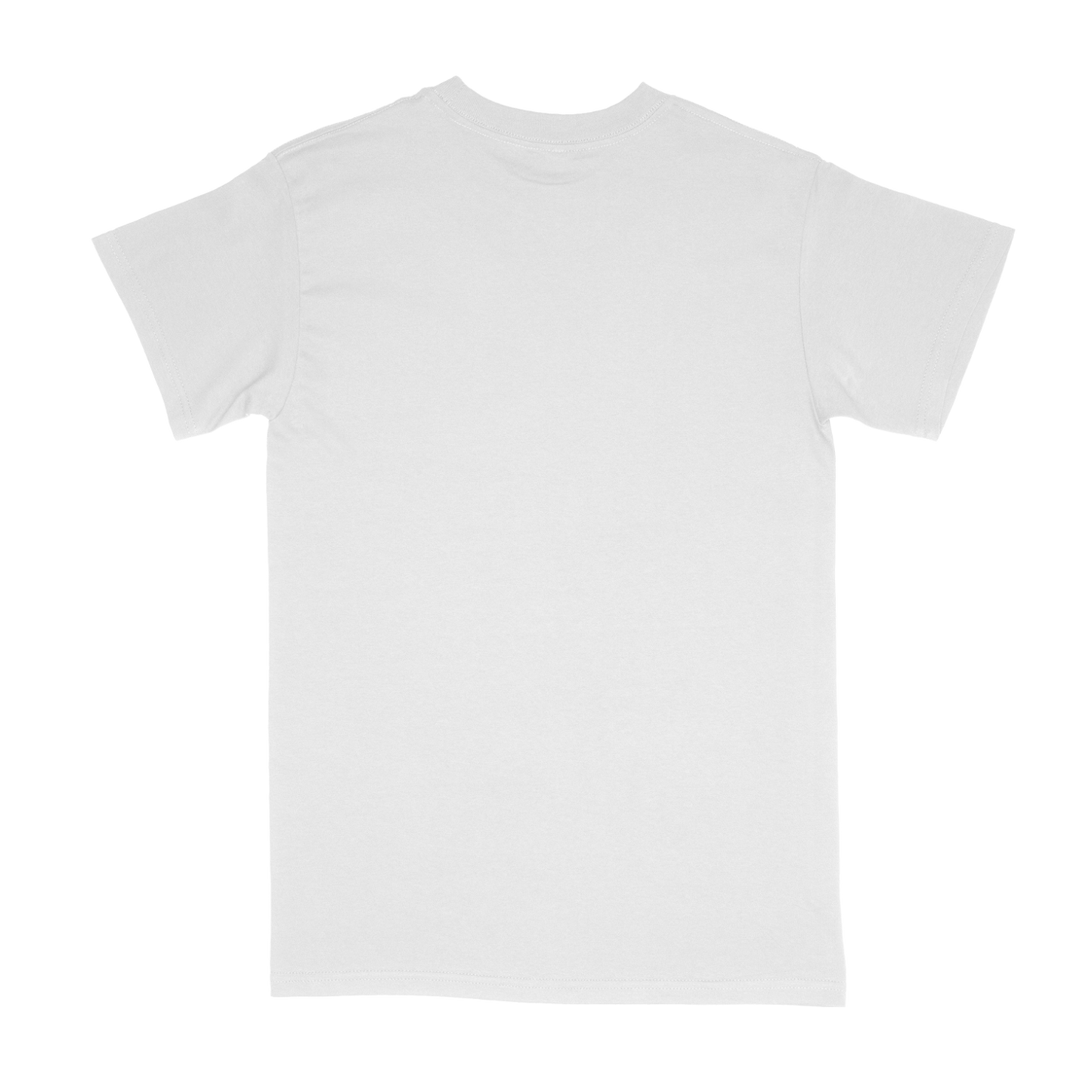 White Logo Tee